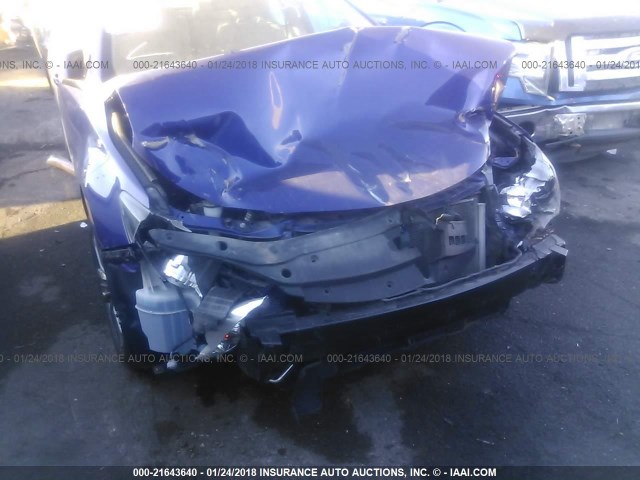 4T1BF1FK8FU904276 - 2015 TOYOTA CAMRY LE/XLE/SE/XSE BLUE photo 6