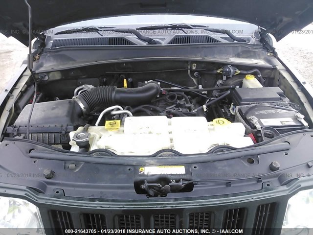 1J4PN2GK4BW506508 - 2011 JEEP LIBERTY SPORT 绿色 照片 10