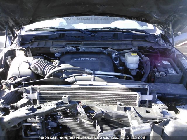 3C6UR5DJ5FG639672 - 2015 RAM 2500 SLT BLACK photo 10