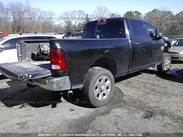 3C6UR5DJ5FG639672 - 2015 RAM 2500 SLT BLACK photo 4