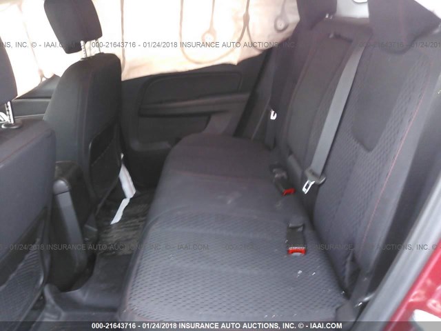 2GKALMEK3E6287513 - 2014 GMC TERRAIN SLE BURGUNDY photo 8