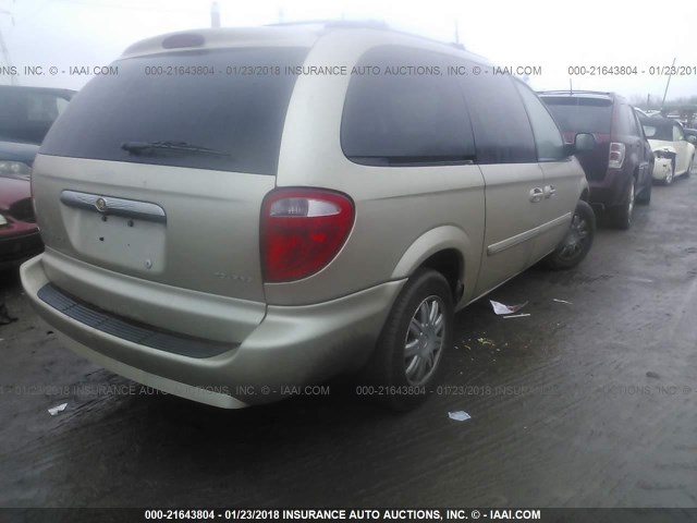 2A4GP54L37R195680 - 2007 CHRYSLER TOWN & COUNTRY TOURING TAN photo 4