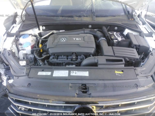 1VWDT7A30HC075931 - 2017 VOLKSWAGEN PASSAT R-LINE Ağ foto 10