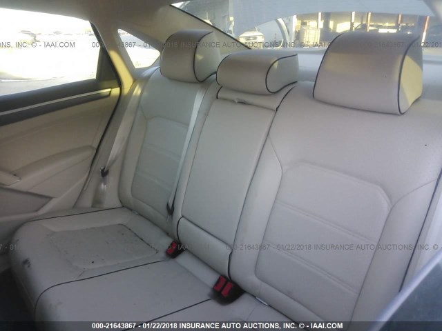 1VWDT7A30HC075931 - 2017 VOLKSWAGEN PASSAT R-LINE Ağ foto 8