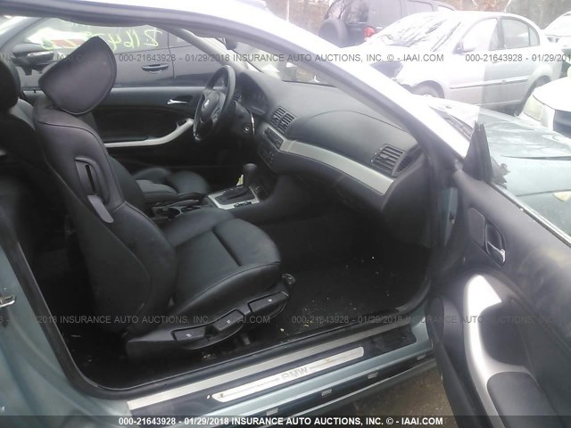 WBABD33424PL03563 - 2004 BMW 325 CI GREEN photo 5