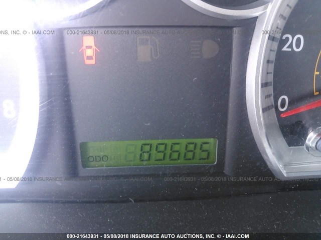 KL1TD56E09B378863 - 2009 CHEVROLET AVEO LS/LT 红色 照片 7