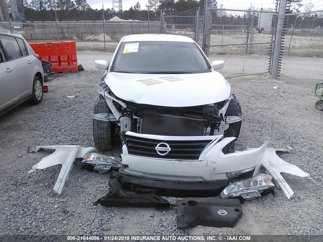 1N4AL3AP4FN372595 - 2015 NISSAN ALTIMA 2.5/S/SV/SL WHITE photo 6