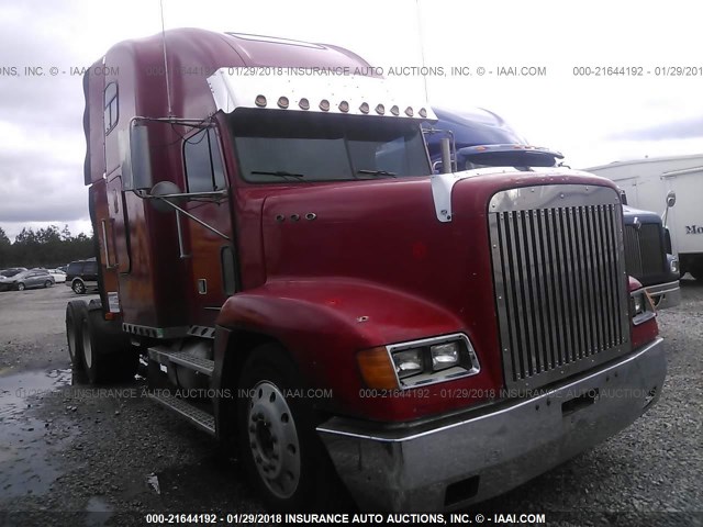 2FUYDSEB4TA840233 - 1996 FREIGHTLINER FLD120 FLD120 RED photo 1