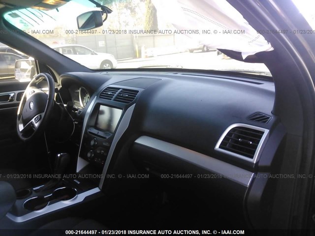 1FM5K7D81FGB67911 - 2015 FORD EXPLORER XLT BLACK photo 5