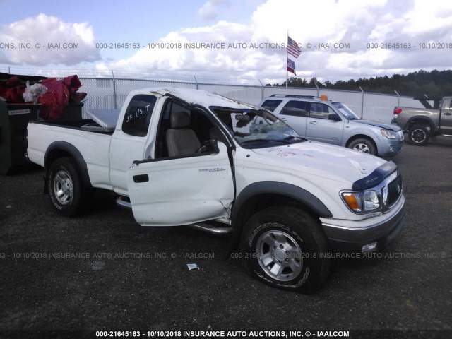 5TESN92N74Z344423 - 2004 TOYOTA TACOMA XTRACAB PRERUNNER WHITE photo 1