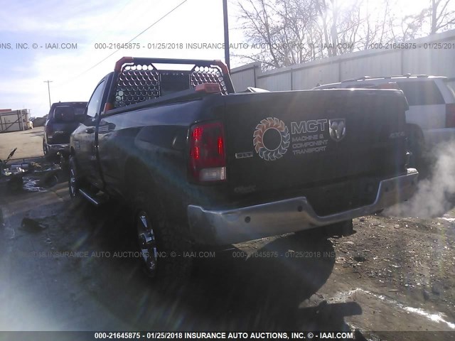 3C6MR5BJXEG262371 - 2014 RAM 2500 SLT BLACK photo 3