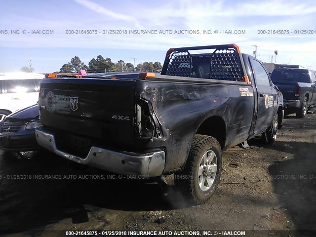 3C6MR5BJXEG262371 - 2014 RAM 2500 SLT BLACK photo 4