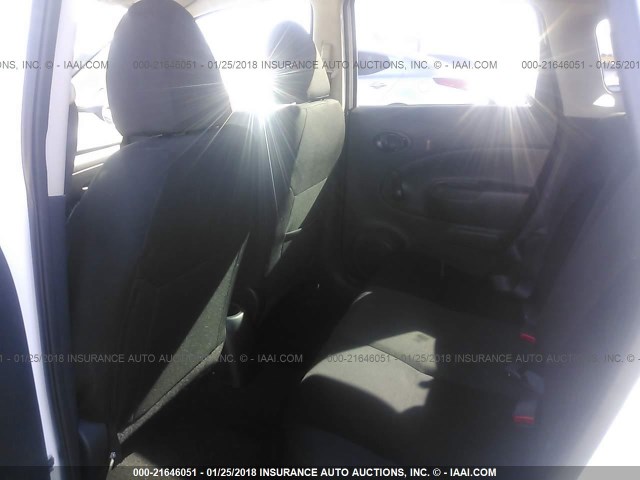 3N1CE2CP6GL379489 - 2016 NISSAN VERSA NOTE S/S PLUS/SV/SL/SR WHITE photo 8