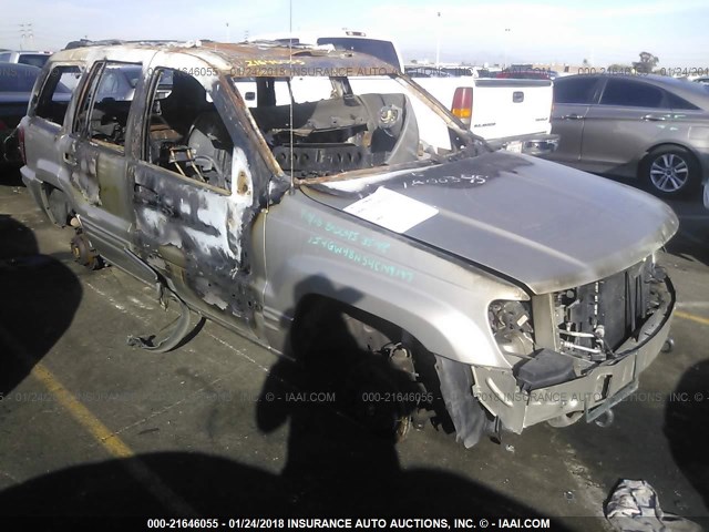 1J4GW48N54C149197 - 2004 JEEP GRAND CHEROKEE LAREDO/COLUMBIA/FREEDOM 银色 照片 1