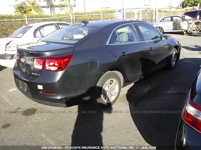 1G11C5SL5FF248209 - 2015 CHEVROLET MALIBU 1LT GRAY photo 4