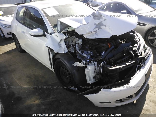 WVWBB7AJ1CW315037 - 2012 VOLKSWAGEN GOLF 白色 照片 1