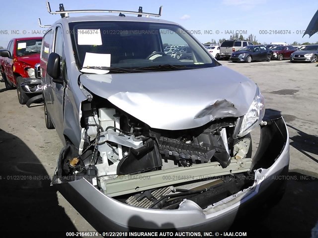 3N6CM0KN0GK697163 - 2016 NISSAN NV200 2.5S/2.5SV SILVER photo 6