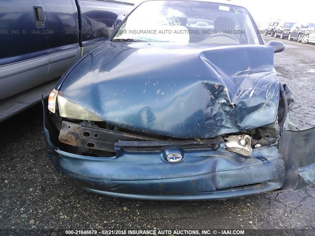 1Y1SK52831Z402901 - 2001 CHEVROLET GEO PRIZM LSI 蓝色 照片 6