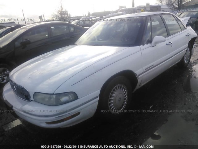 1G4HR52K7XH422598 - 1999 BUICK LESABRE LIMITED WHITE photo 2