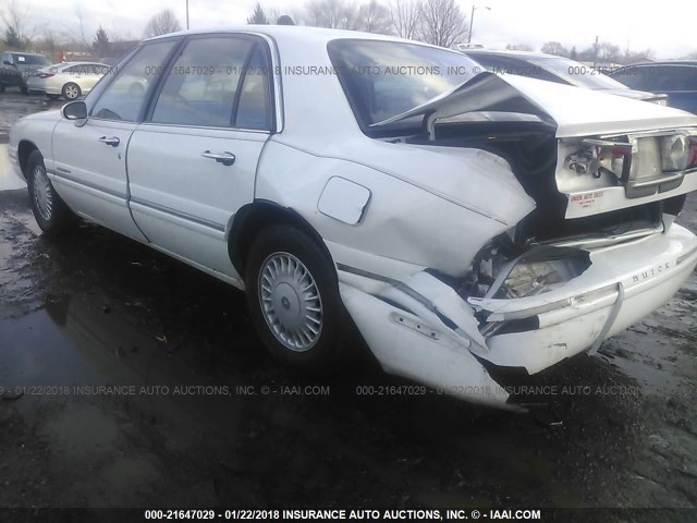 1G4HR52K7XH422598 - 1999 BUICK LESABRE LIMITED WHITE photo 3