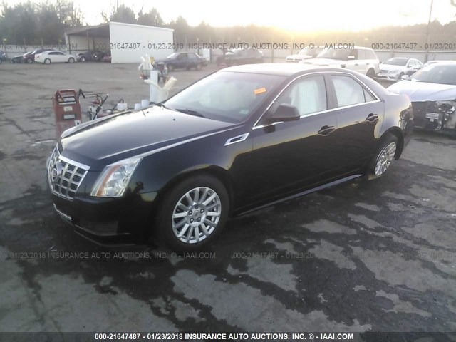 1G6DF5E50D0148112 - 2013 CADILLAC CTS LUXURY COLLECTION BLACK photo 2