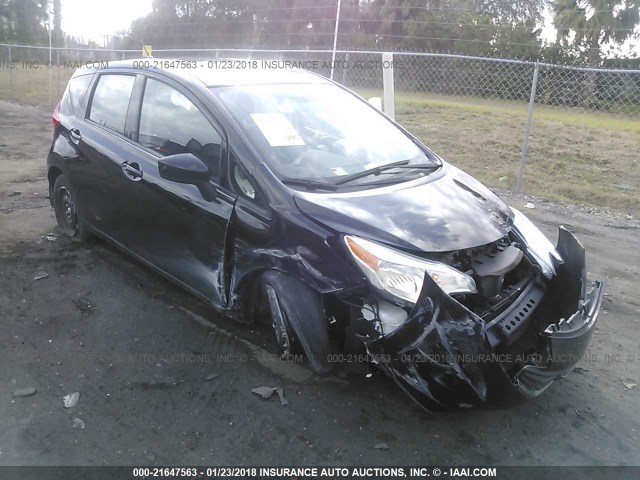 3N1CE2CP3FL354712 - 2015 NISSAN VERSA NOTE S/S PLUS/SV/SL/SR BLACK photo 1