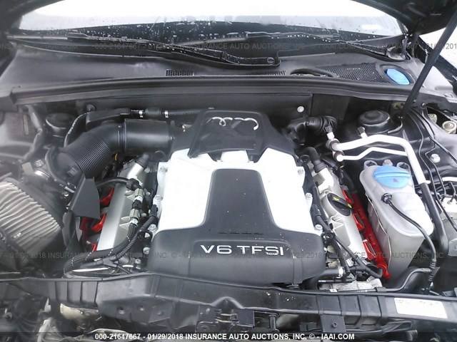 WAUVGAFR1EA030877 - 2014 AUDI S5 PRESTIGE BLACK photo 10
