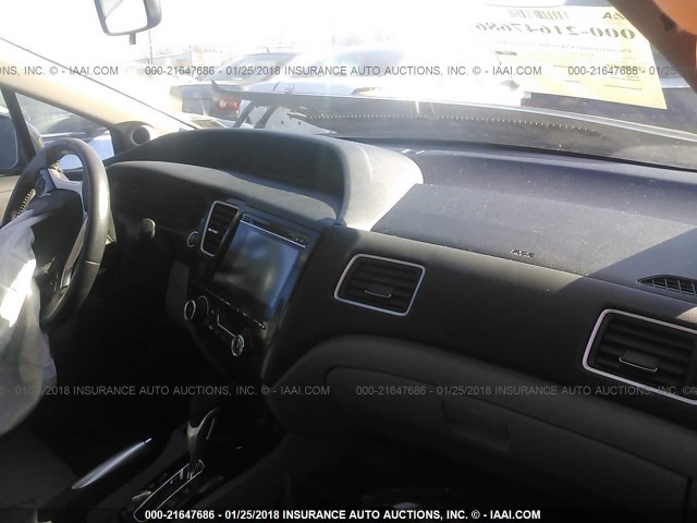 19XFB2F96EE216021 - 2014 HONDA CIVIC EXL 黑色 照片 5