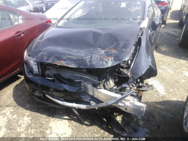 19XFB2F96EE216021 - 2014 HONDA CIVIC EXL 黑色 照片 6