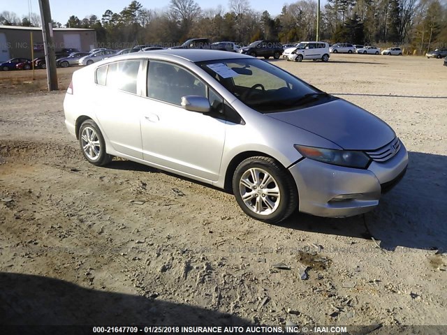 JHMZE2H76AS012339 - 2010 HONDA INSIGHT EX SILVER photo 1