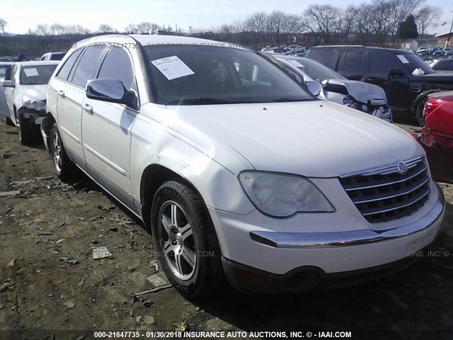 2A8GM68X87R338052 - 2007 CHRYSLER PACIFICA TOURING WHITE photo 1