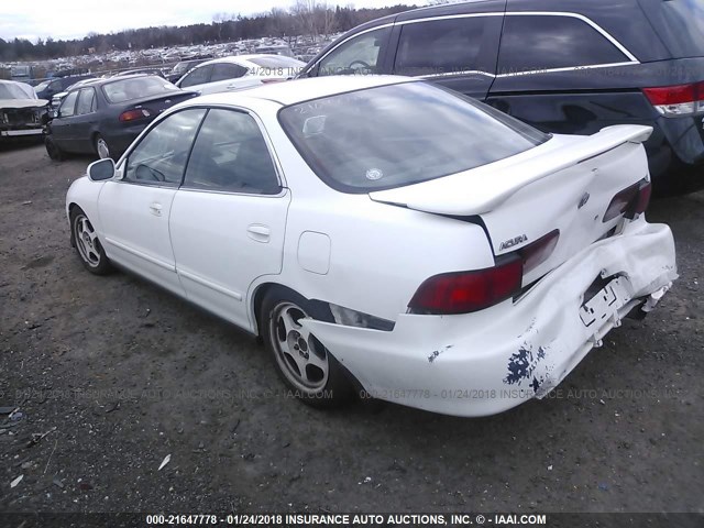 JH4DB8598YS000165 - 2000 ACURA INTEGRA GSR WHITE photo 3