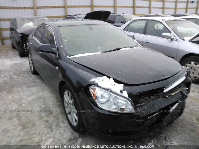 1G1ZK57708F195584 - 2008 CHEVROLET MALIBU LTZ 黑色 照片 1