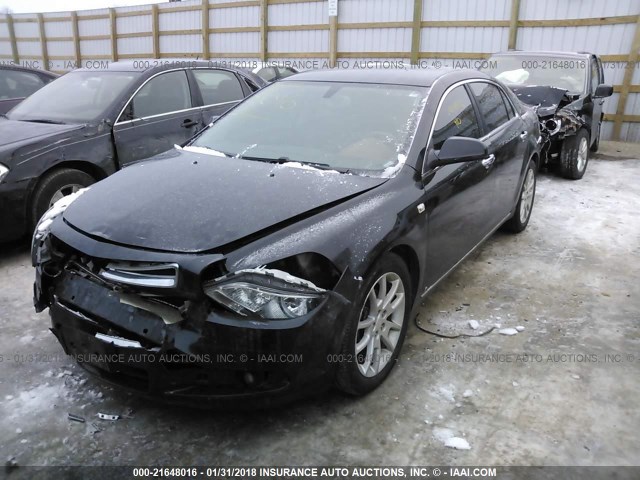 1G1ZK57708F195584 - 2008 CHEVROLET MALIBU LTZ 黑色 照片 2