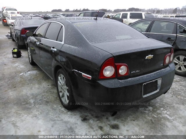1G1ZK57708F195584 - 2008 CHEVROLET MALIBU LTZ 黑色 照片 3