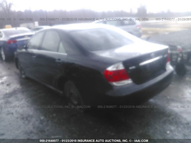 4T1BE32K76U743018 - 2006 TOYOTA CAMRY LE/XLE/SE BLACK photo 3