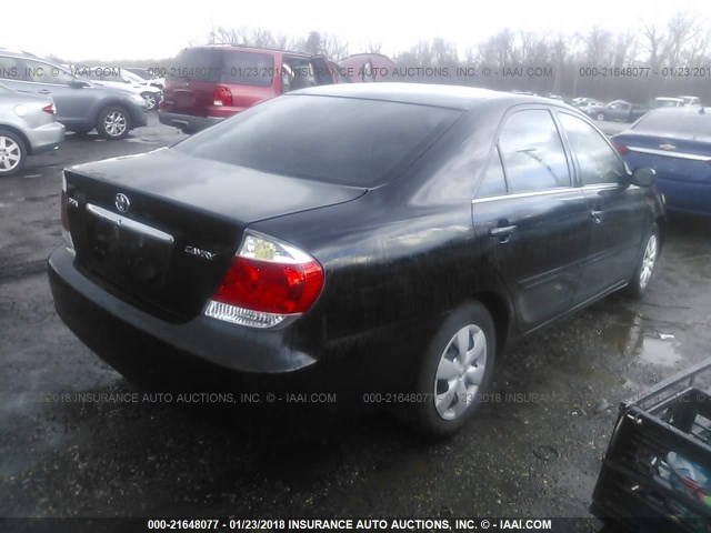 4T1BE32K76U743018 - 2006 TOYOTA CAMRY LE/XLE/SE შავი ფოტო 4