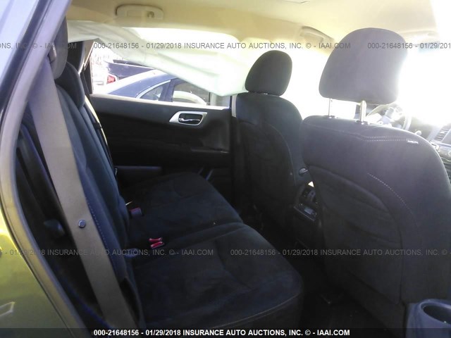 5N1AR2MN3DC632759 - 2013 NISSAN PATHFINDER S/SV/SL/PLATINUM 灰色 照片 8