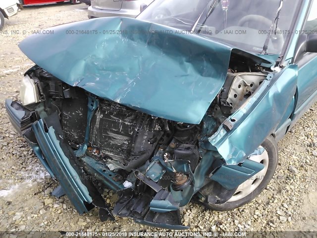 1FARP14J2RW262503 - 1994 FORD ESCORT LX/SPORT BLUE photo 6