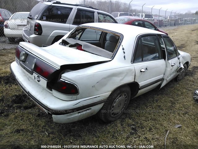 1G4HP52K2VH588594 - 1997 BUICK LESABRE CUSTOM WHITE photo 4