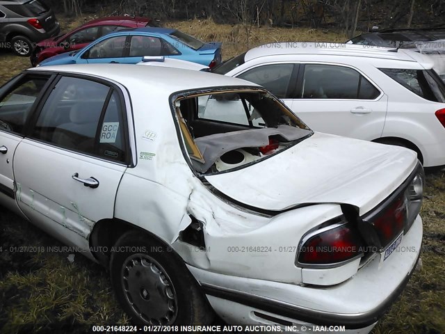 1G4HP52K2VH588594 - 1997 BUICK LESABRE CUSTOM WHITE photo 6