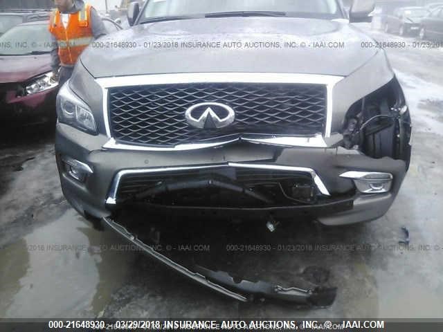 JN8AZ2NE1H9158479 - 2017 INFINITI QX80 SIGNATURE/LIMITED GRAY photo 6