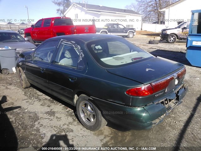 1FAFP66L0XK124431 - 1999 FORD CONTOUR SE/COMFORT/SPORT GREEN photo 3