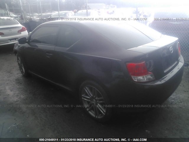 JTKJF5C77D3053333 - 2013 TOYOTA SCION TC 勃艮第红 照片 3