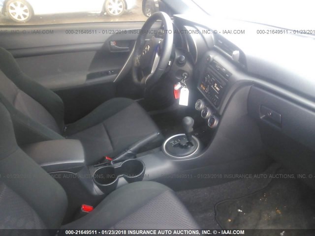 JTKJF5C77D3053333 - 2013 TOYOTA SCION TC 勃艮第红 照片 5