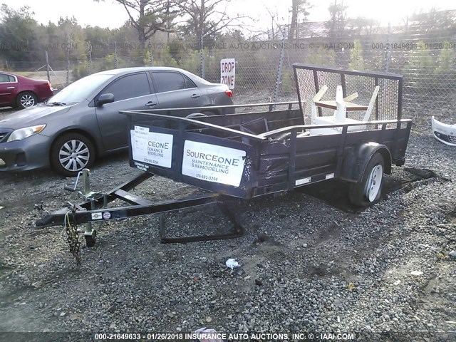 5JTAU1413HA061096 - 2000 UTILITY UTILITY TRAILER  BLACK photo 2