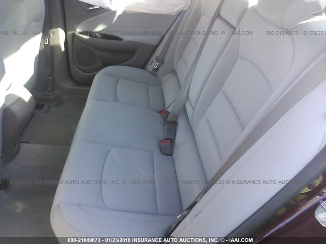 1G1ZB5STXGF188211 - 2016 CHEVROLET MALIBU LS 勃艮第红 照片 8