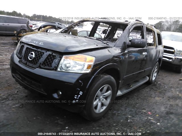 5N1BA0ND6DN603170 - 2013 NISSAN ARMADA SV/SL/PLATINUM BLACK photo 2