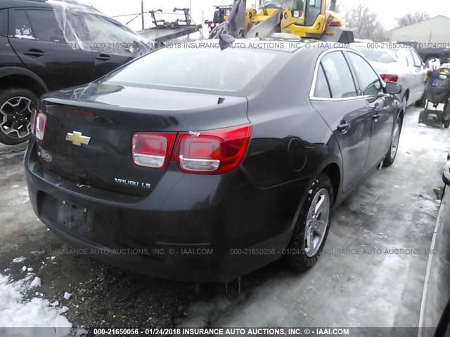 1G11B5SL7FF187447 - 2015 CHEVROLET MALIBU LS 黑色 照片 4