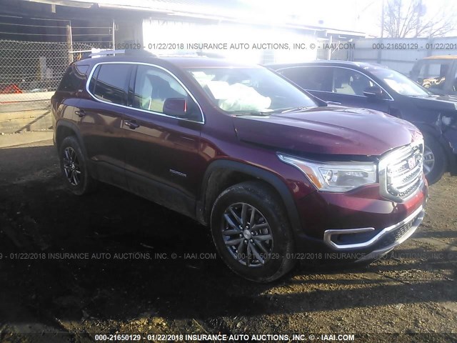 1GKKNMLS0HZ192739 - 2017 GMC ACADIA SLT-1 Marron photo 1